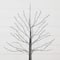 2ft. Pre-Lit Artificial Halloween Black Twig Tree with 210 Warm White Fairy Copper Wire LED Lights